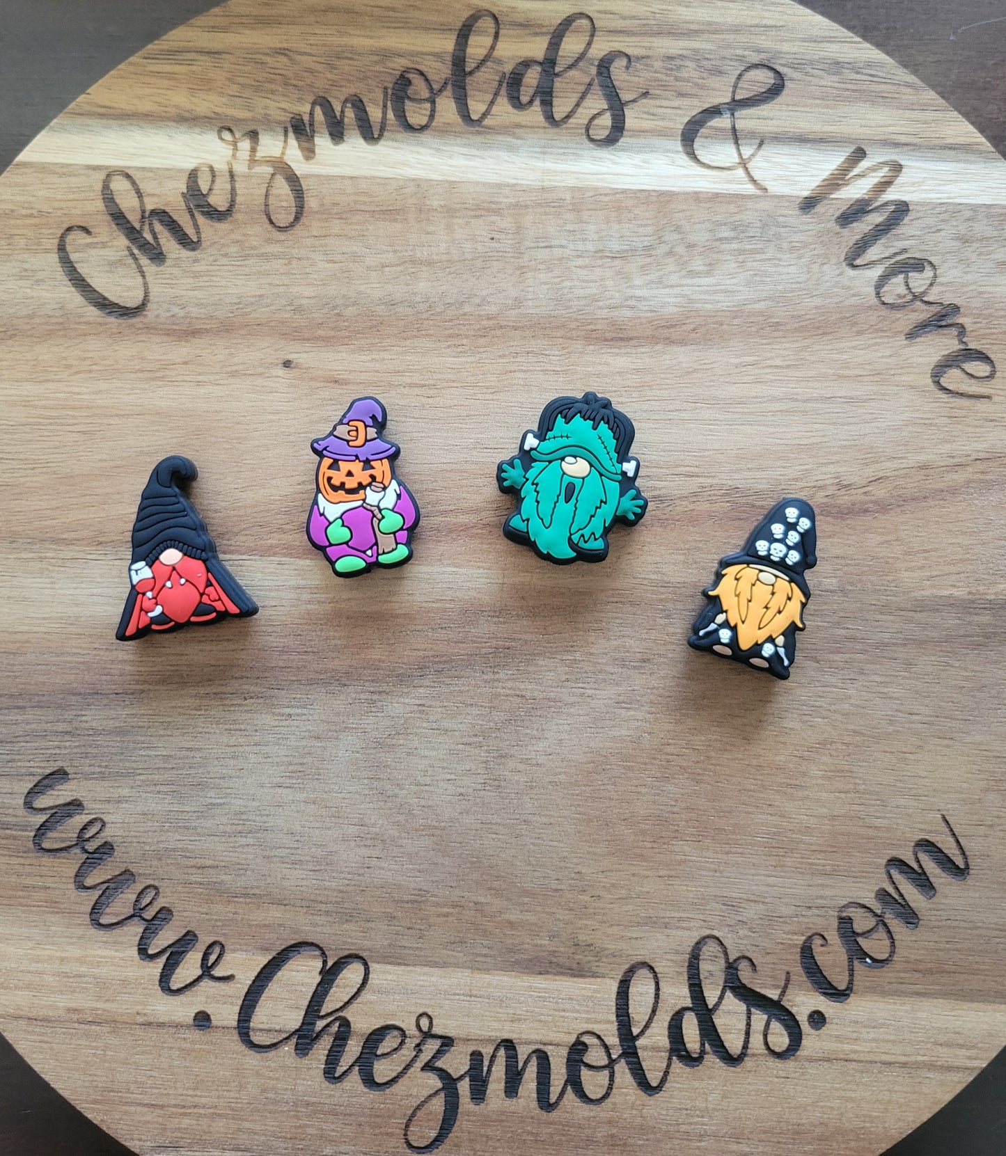 halloween gnomies- Silicone focal Bead