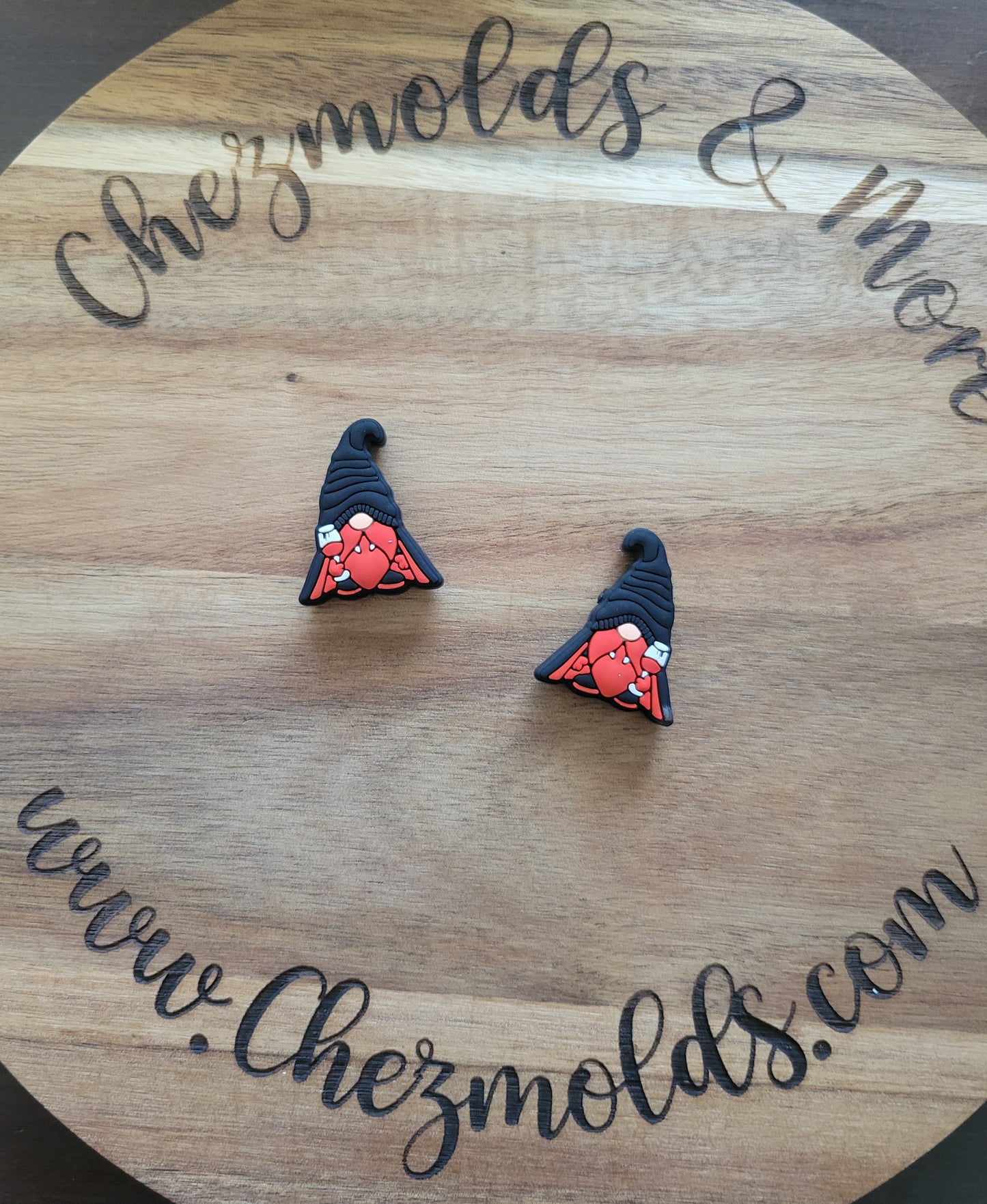 halloween gnomies- Silicone focal Bead