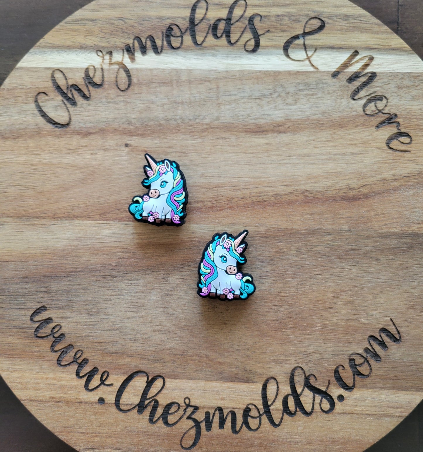 unicorn- Silicone focal Bead