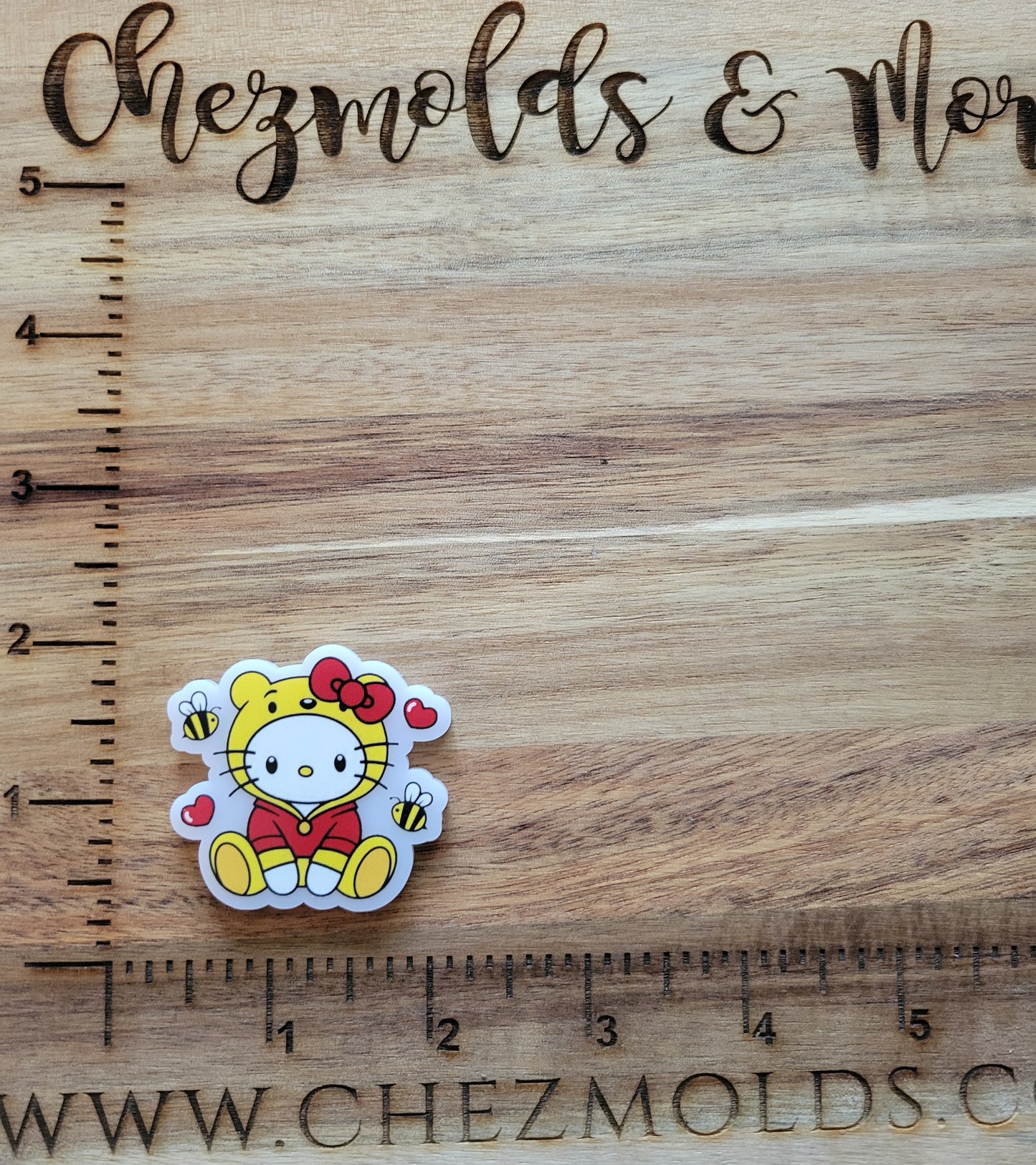 uv printed acrylic flatback -Hk pooh