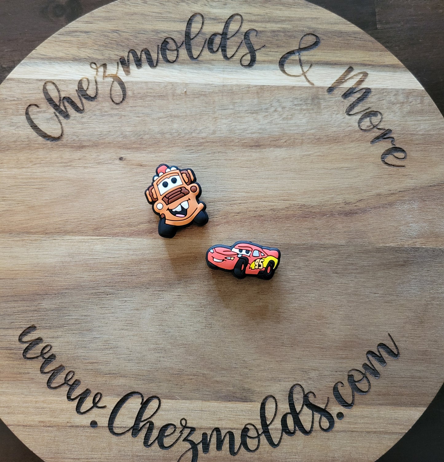 Talking cars inspired- Silicone focal Bead