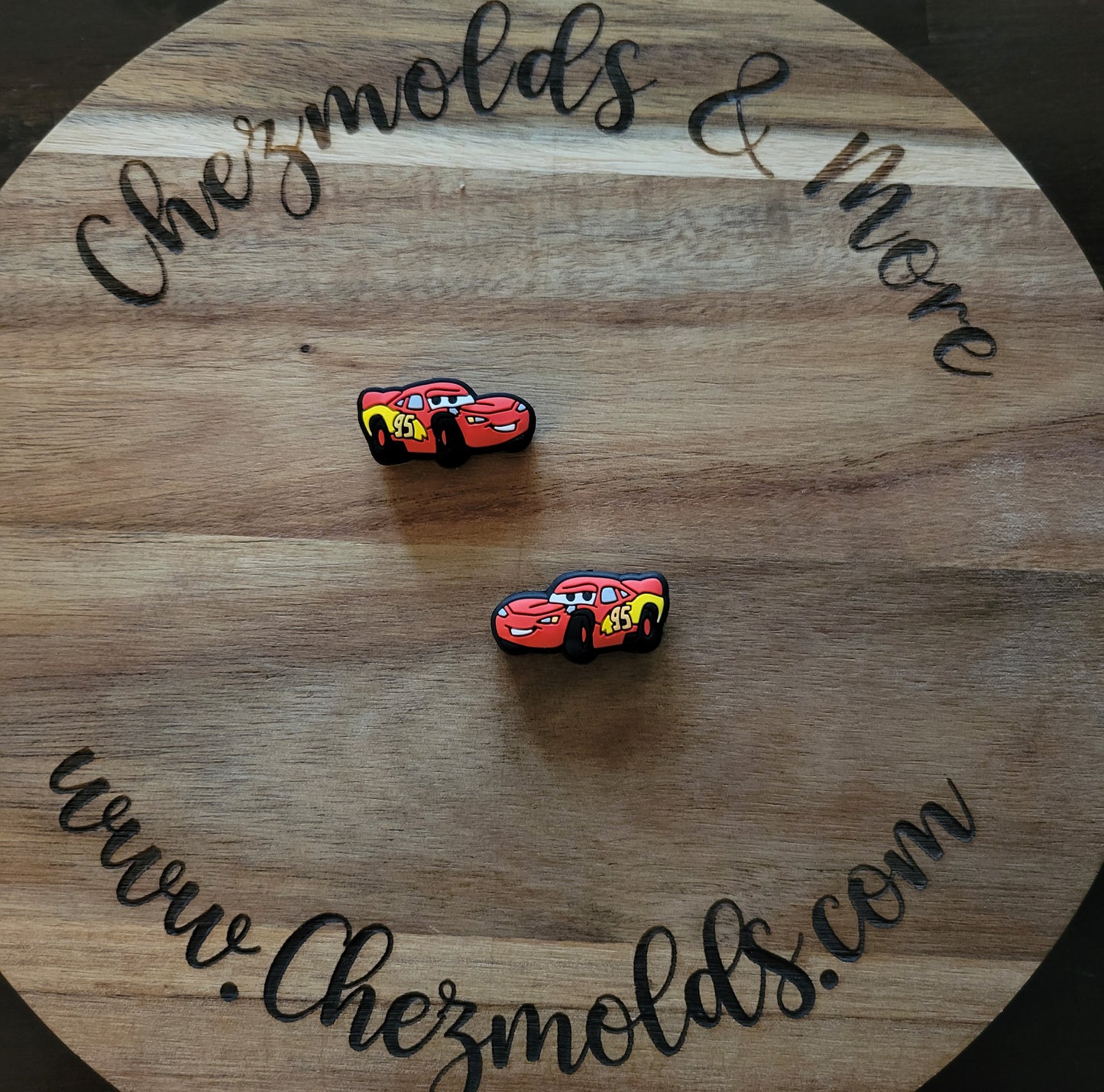 Talking cars inspired- Silicone focal Bead