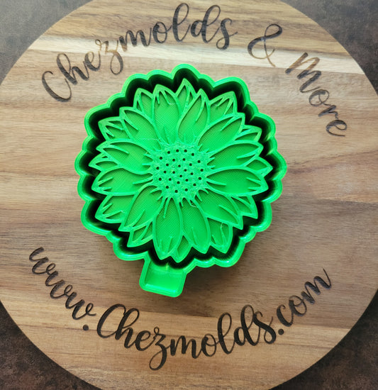 sunflower freshie mold