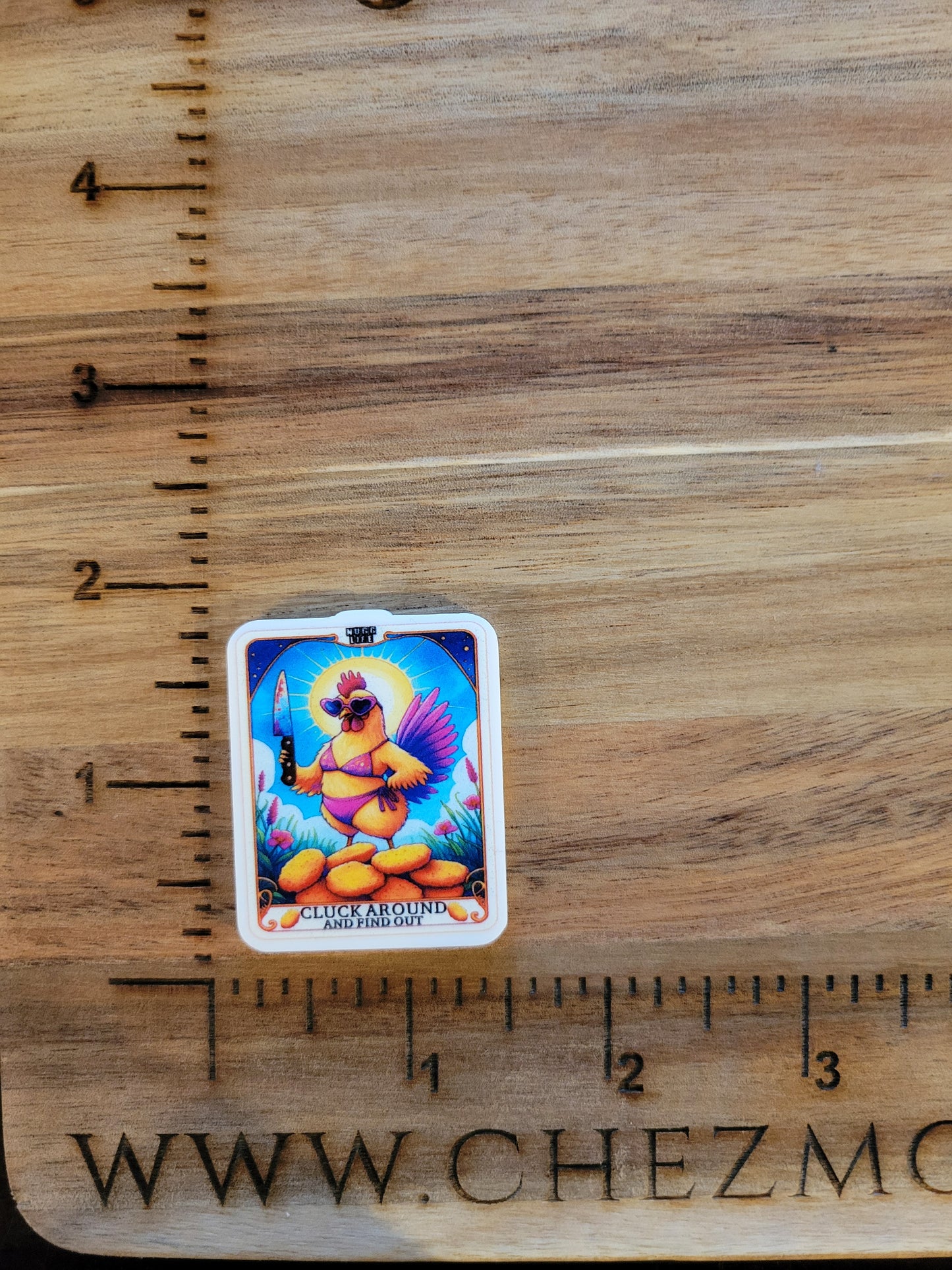 uv printed acrylic- tarot