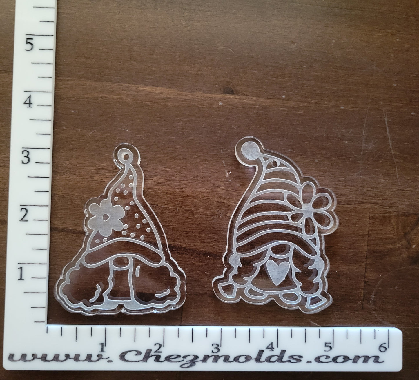 girly flower gnome ornaments