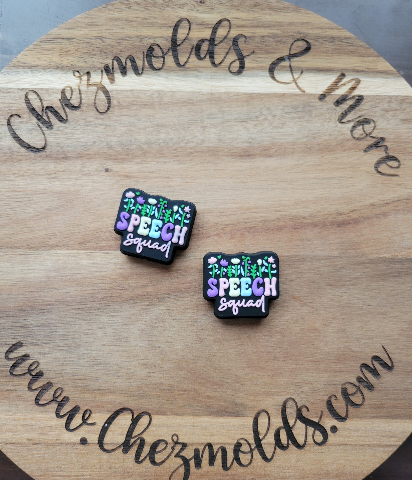 speech squad - Silicone focal Bead