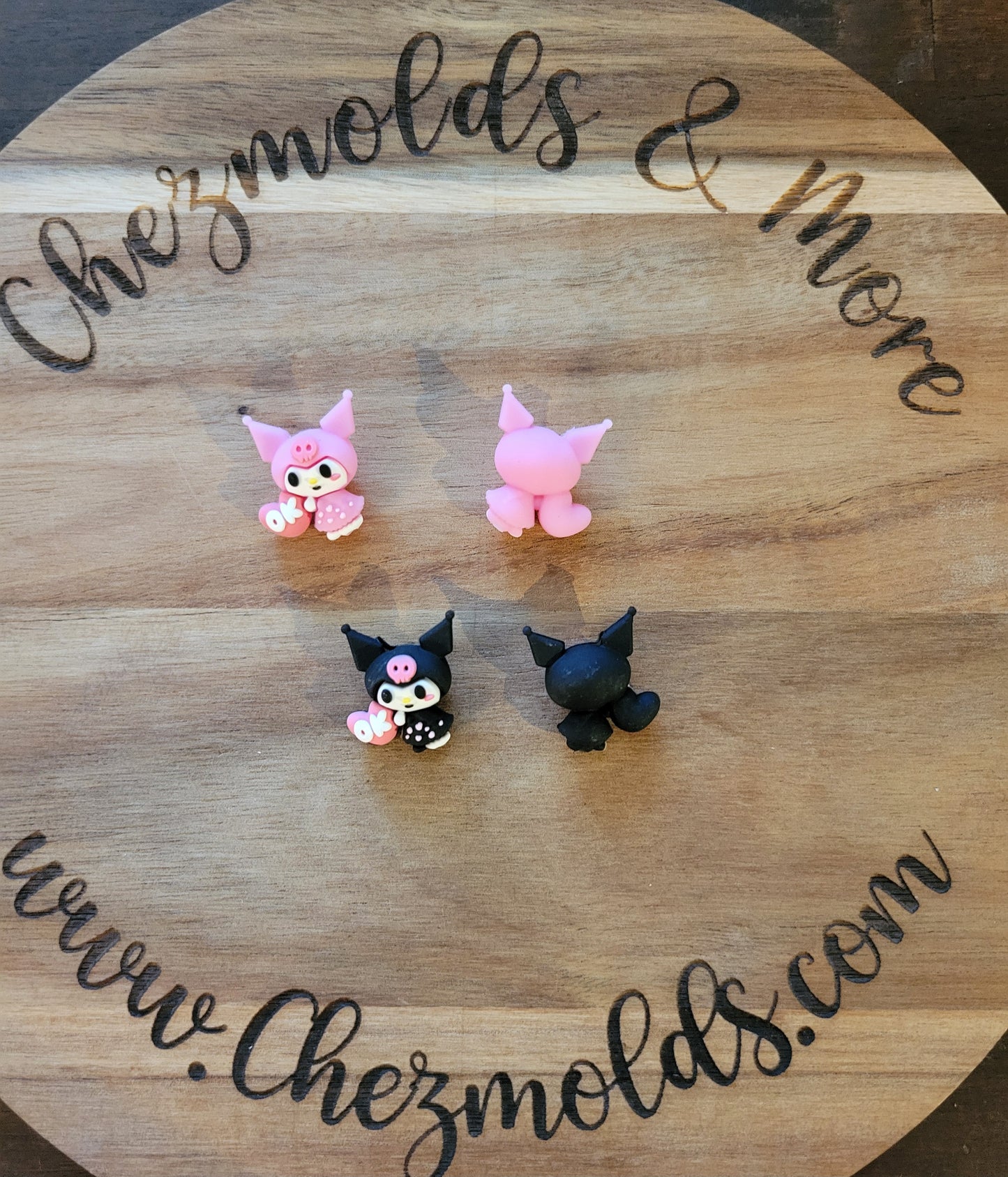 3d kuromi- Silicone focal Bead