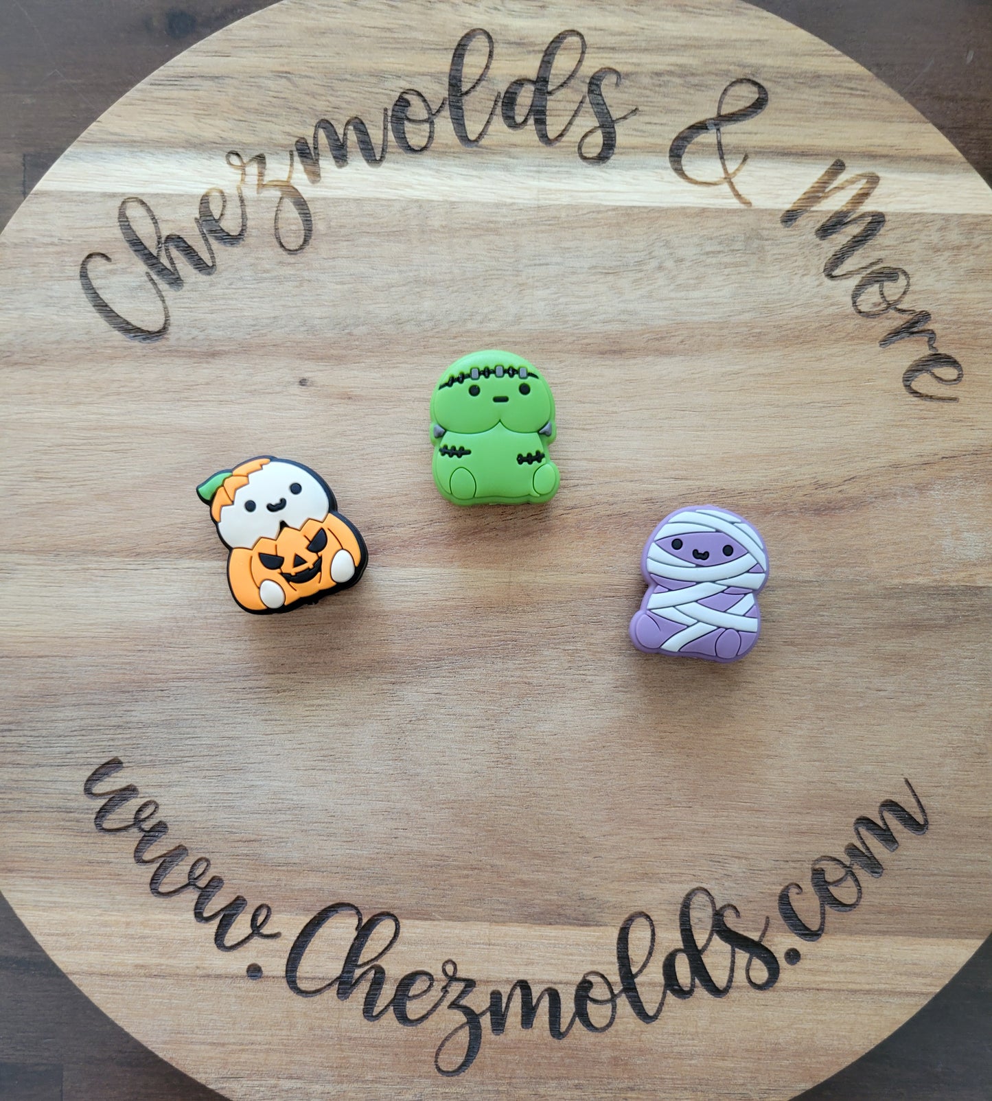 Hallo-weenies- Silicone focal Bead