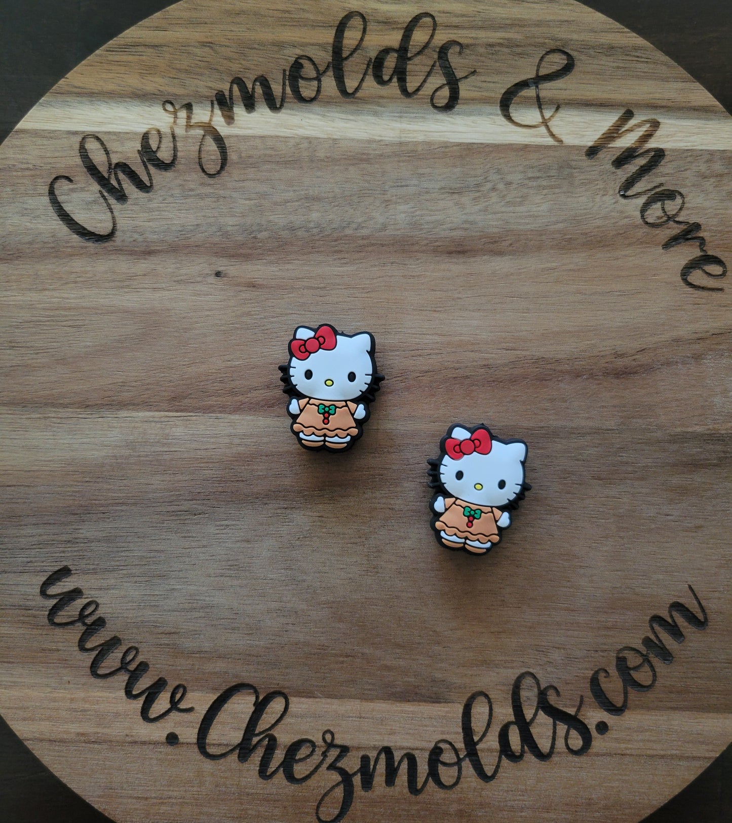 CE- HK Ginger kitty- focal bead