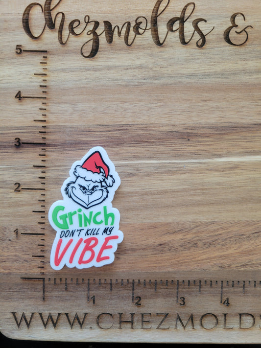 Grinch vibe- uv printed acrylic