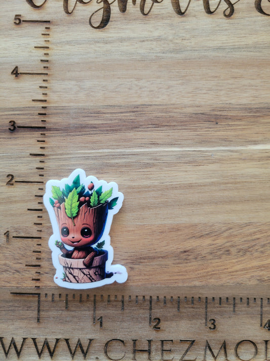 Groot- uv printed acrylic