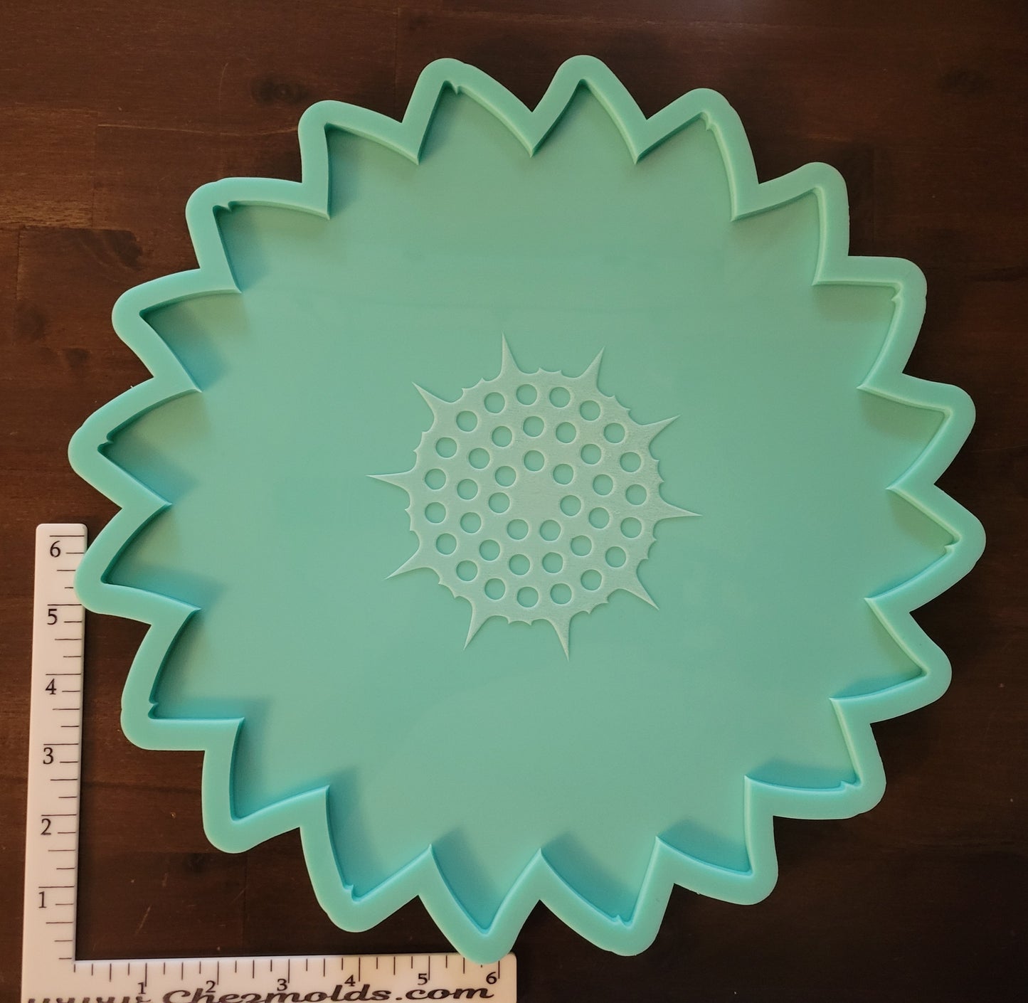 XXL sunflower flat tray