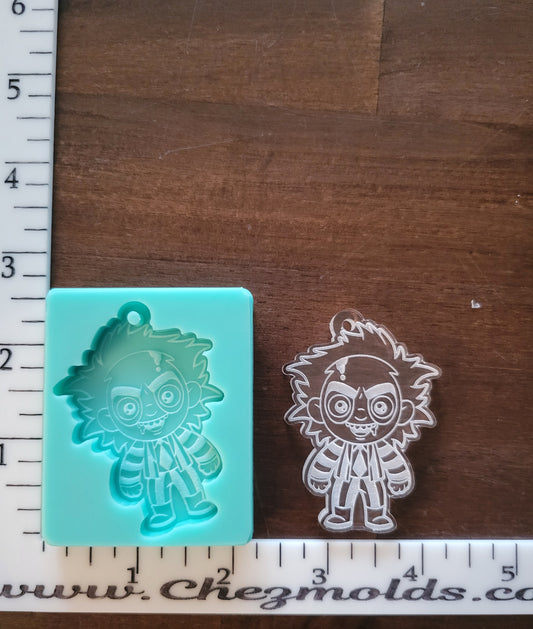 Beetle guy keychain