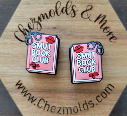 Smut book club- Silicone focal Bead