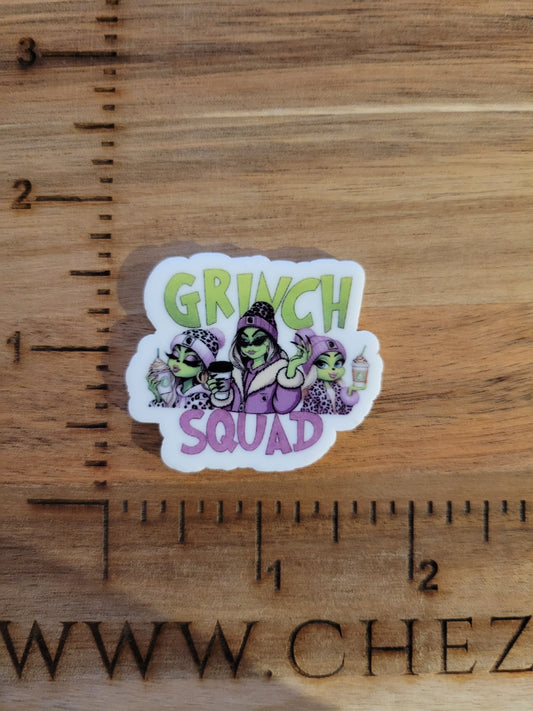 printed acrylic-Grinch squad