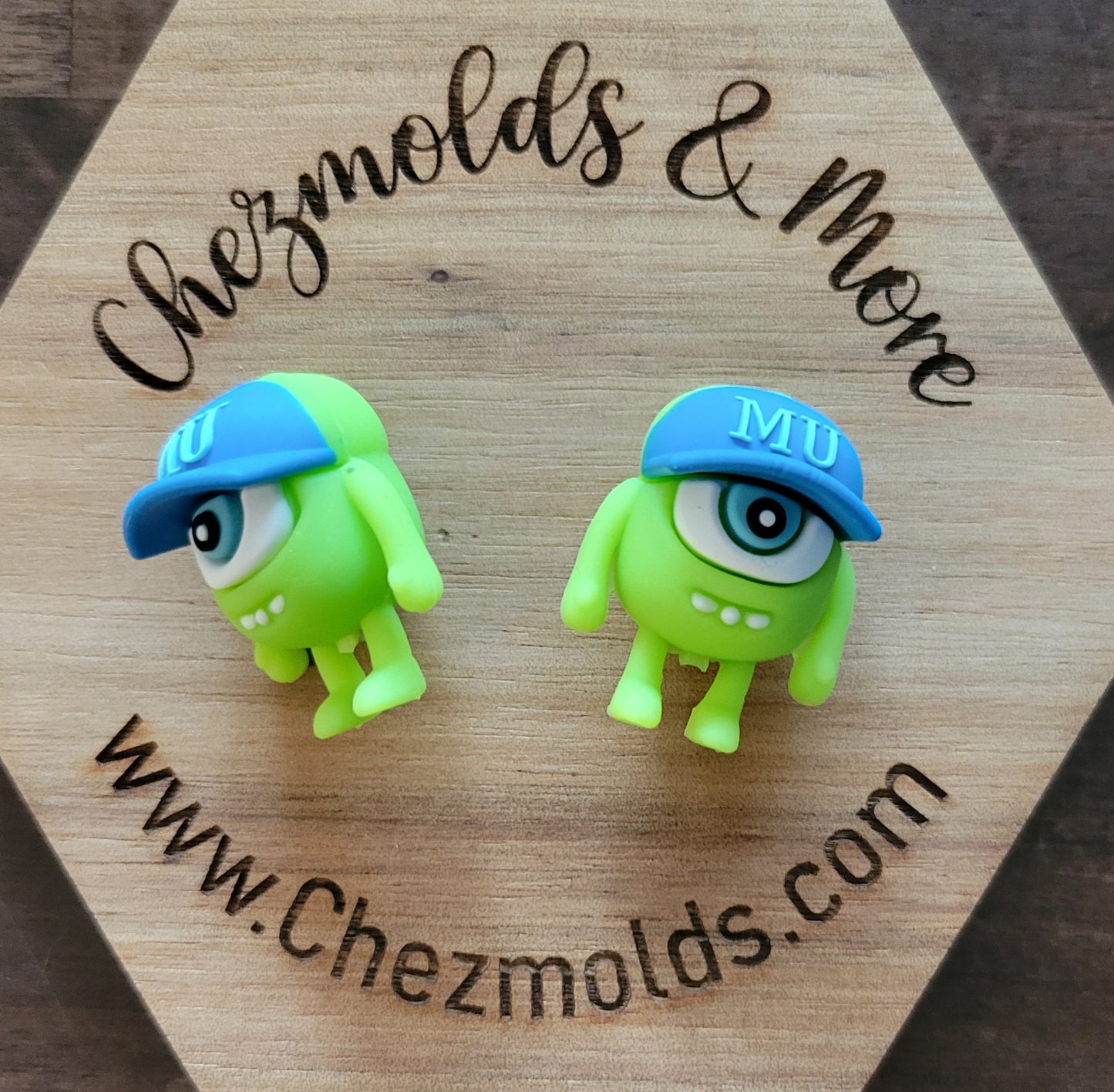 3d MU eye- Silicone focal Bead