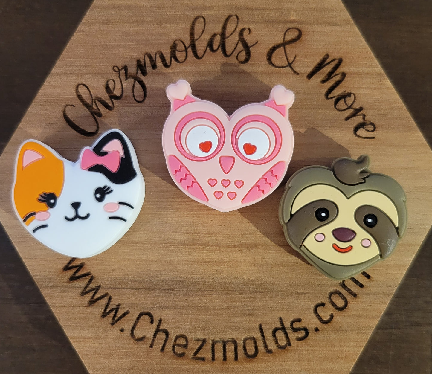 Love animals-Silicone focal Bead