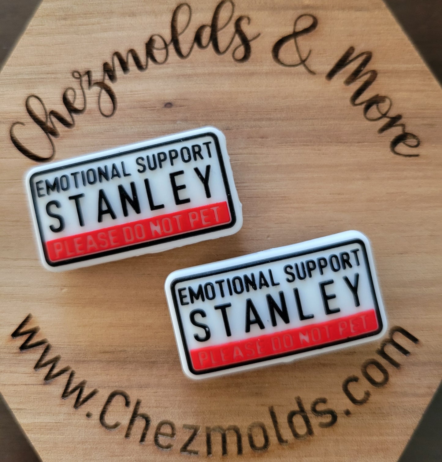emotional support stanley- silicone focal Bead
