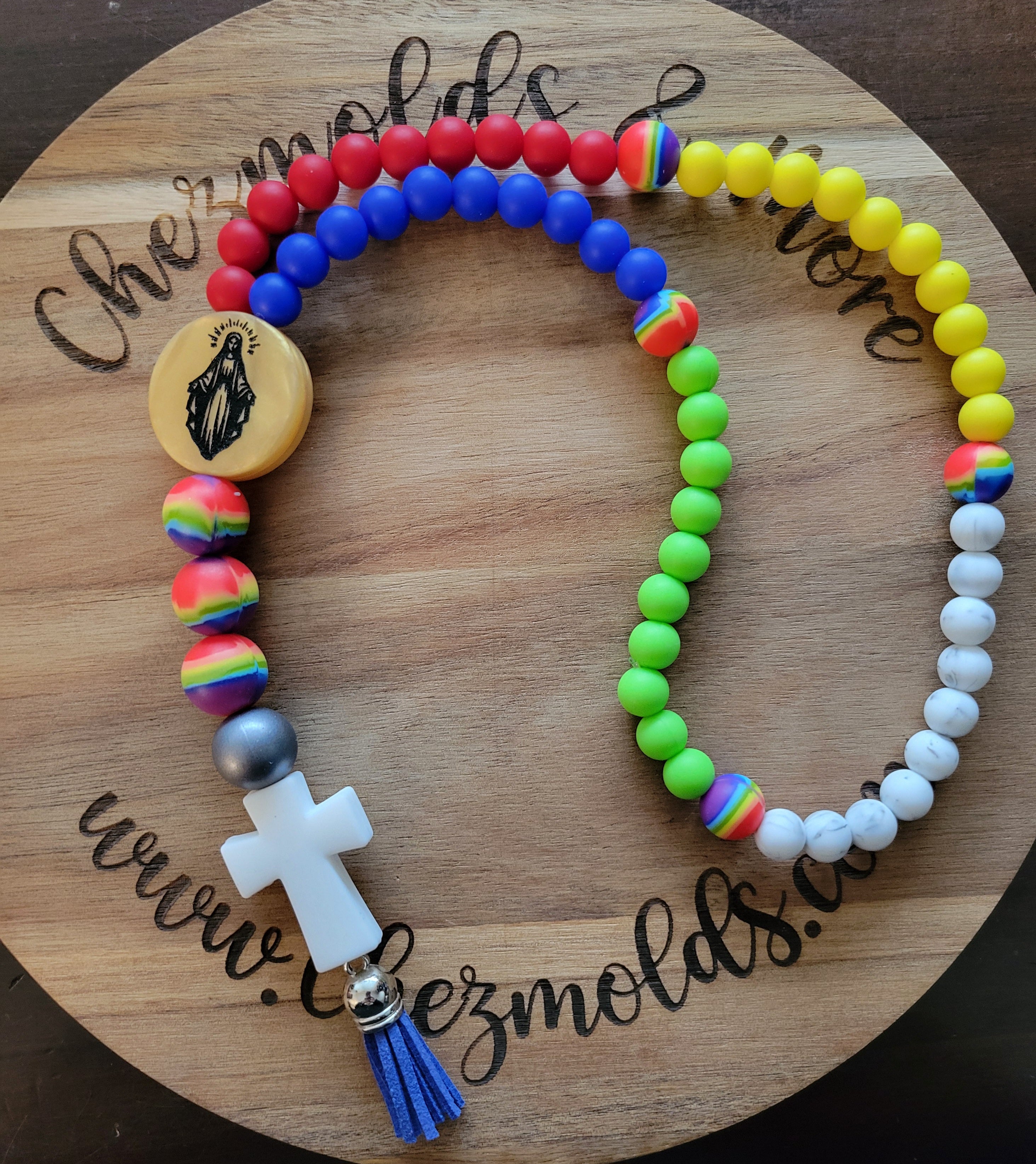 rosarymoon3点セット The Immaculate Mediatrix Rosary - *Rosary of the Franciscans of