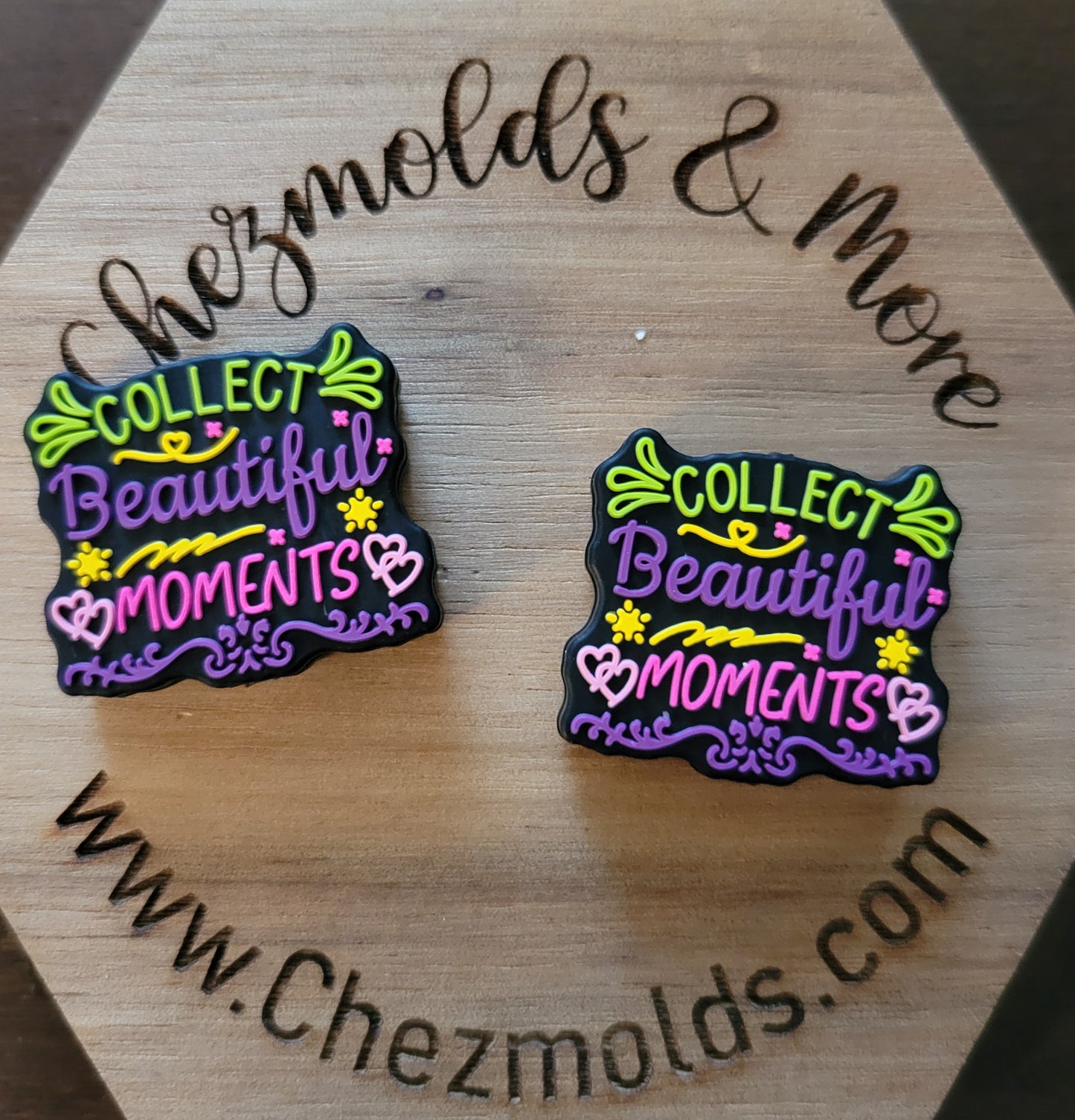 collect moments-silicone focal Bead