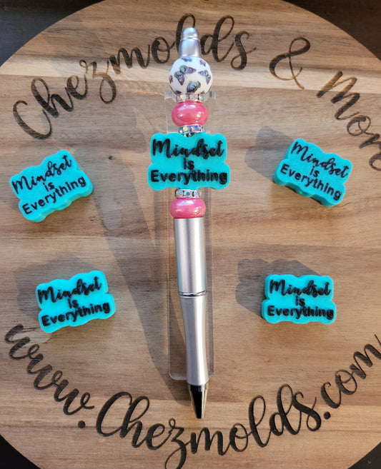 CE 3d printed focal bead-mindset is everything