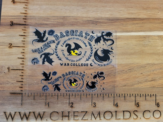 UV DTF transfer for tumbler keychain-Basigath