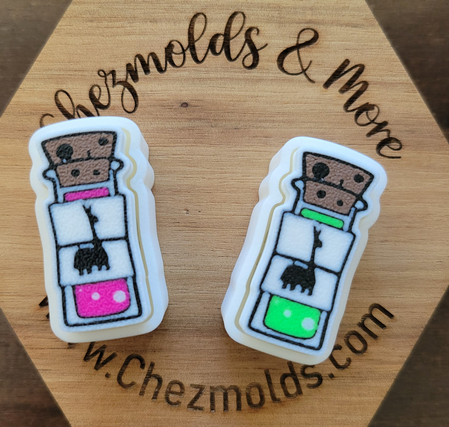 CE 3d printed  fidget clicker- with keychain hole -kuzco poision