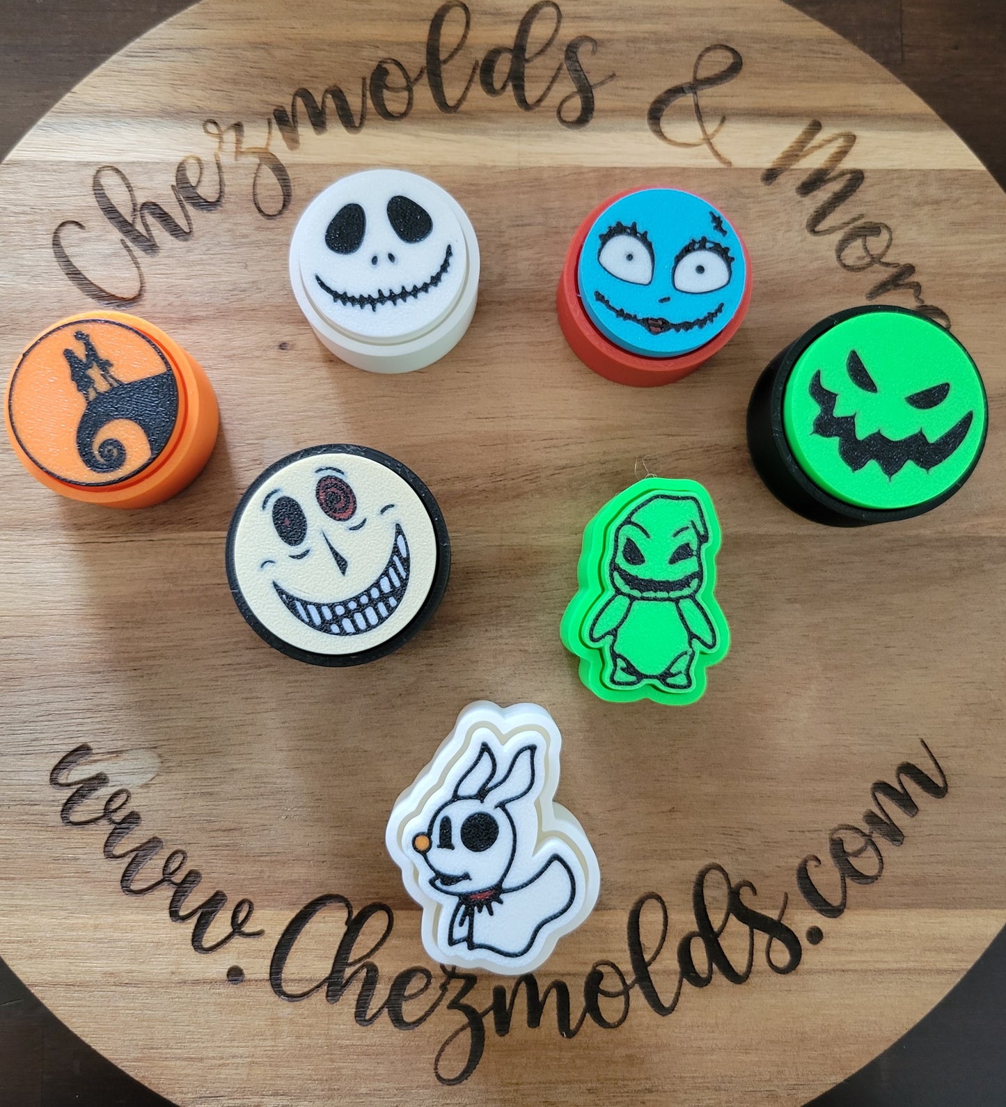 CE 3d printed  fidget clicker- with keychain hole -NBC