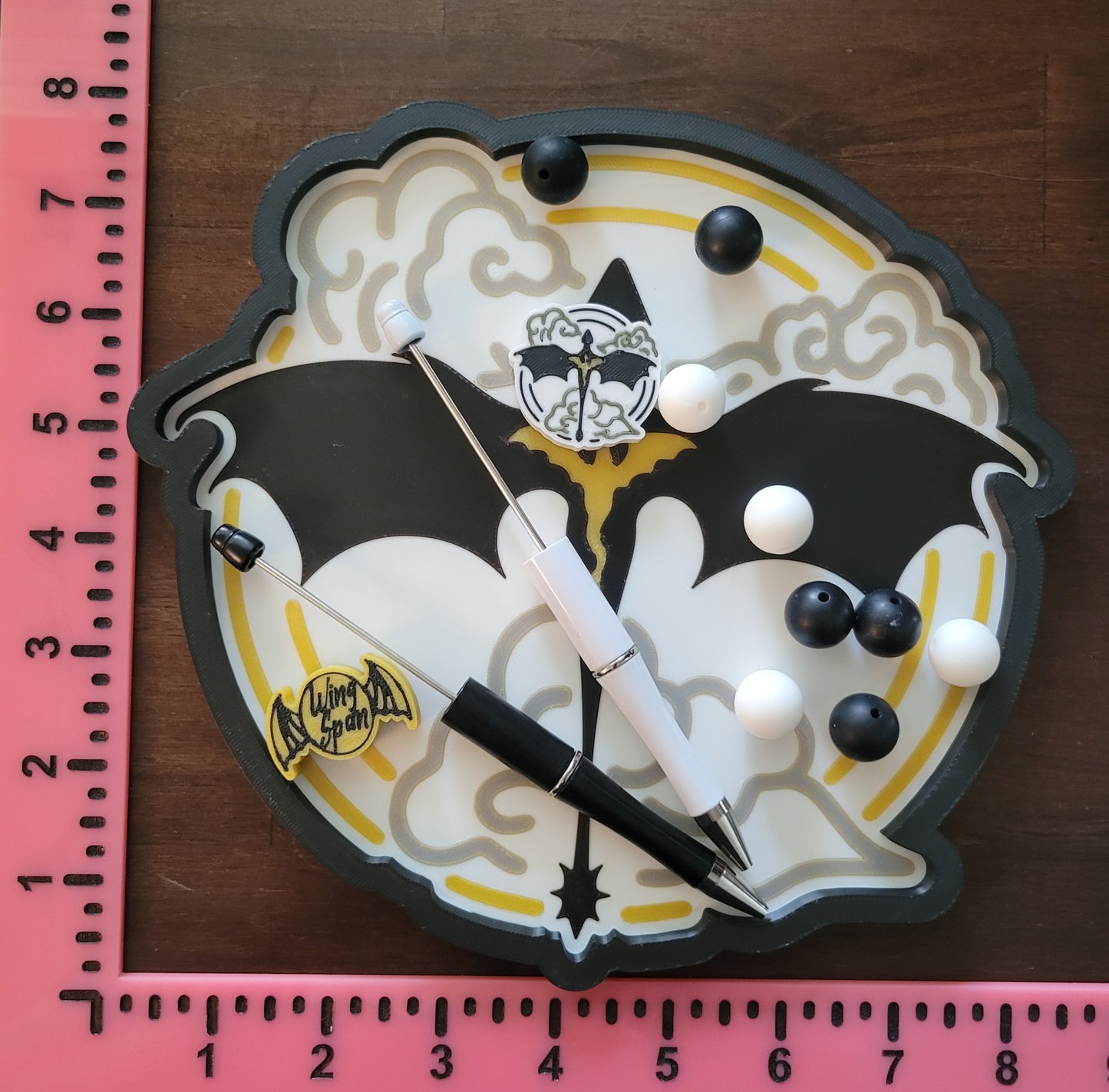 Bead Tray- dragon in clouds