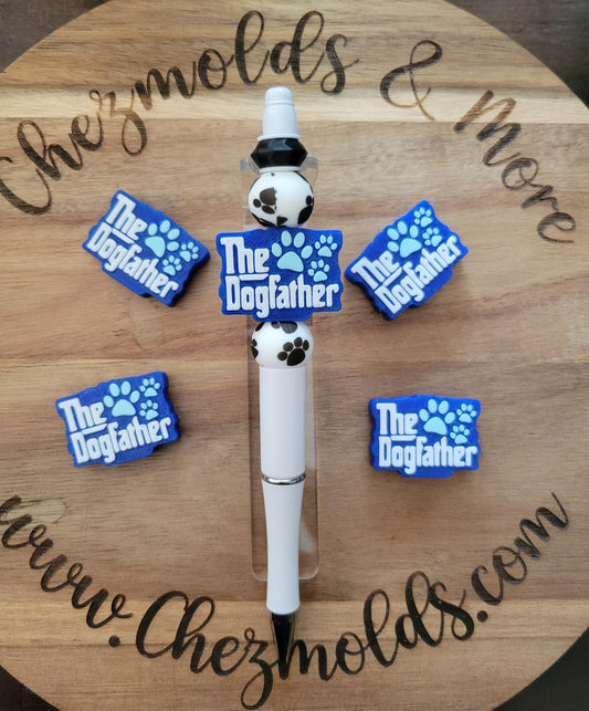 CE 3d printed focal Bead- The DogFather