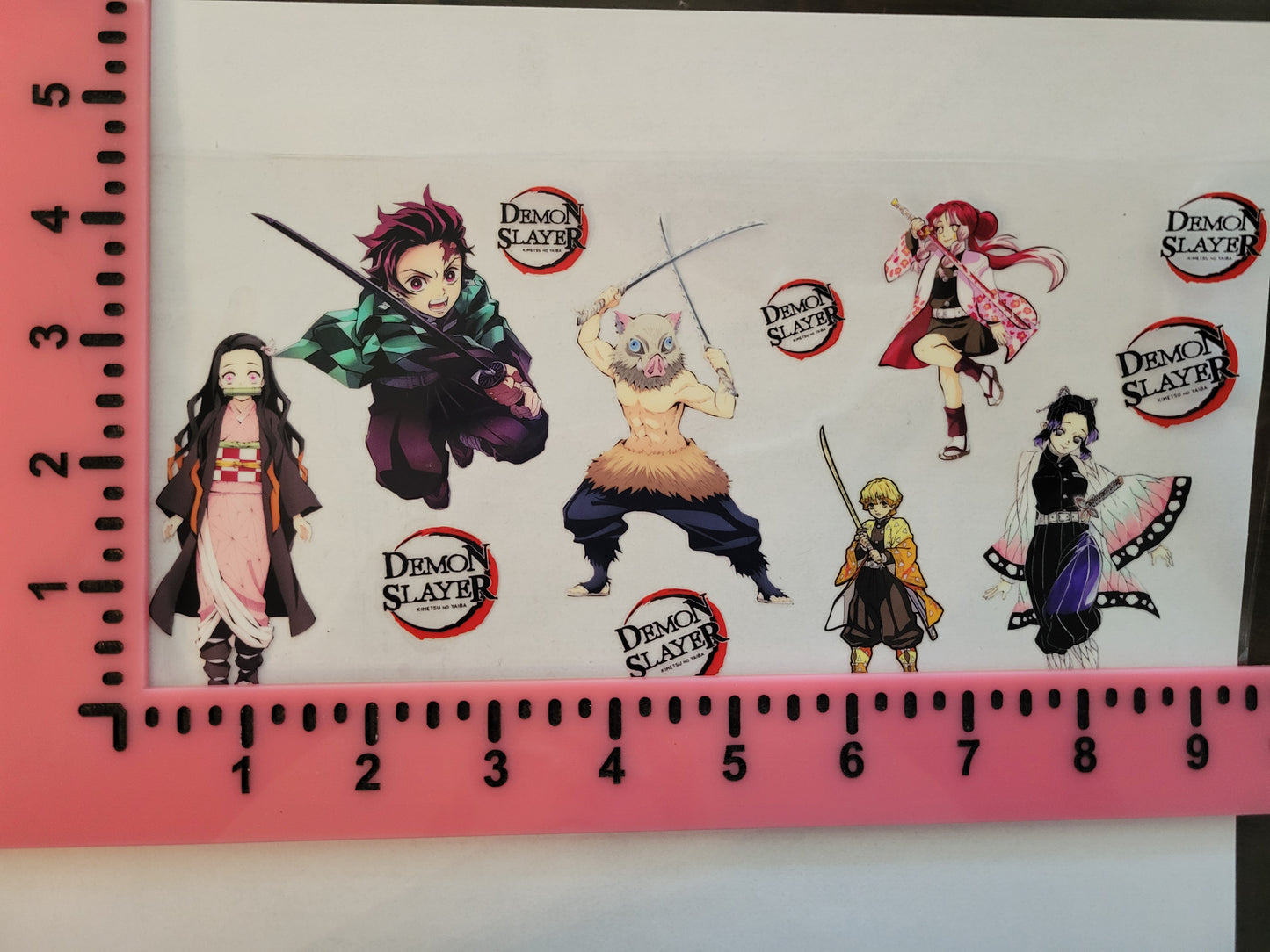 UV DTF transferfull size-demonS