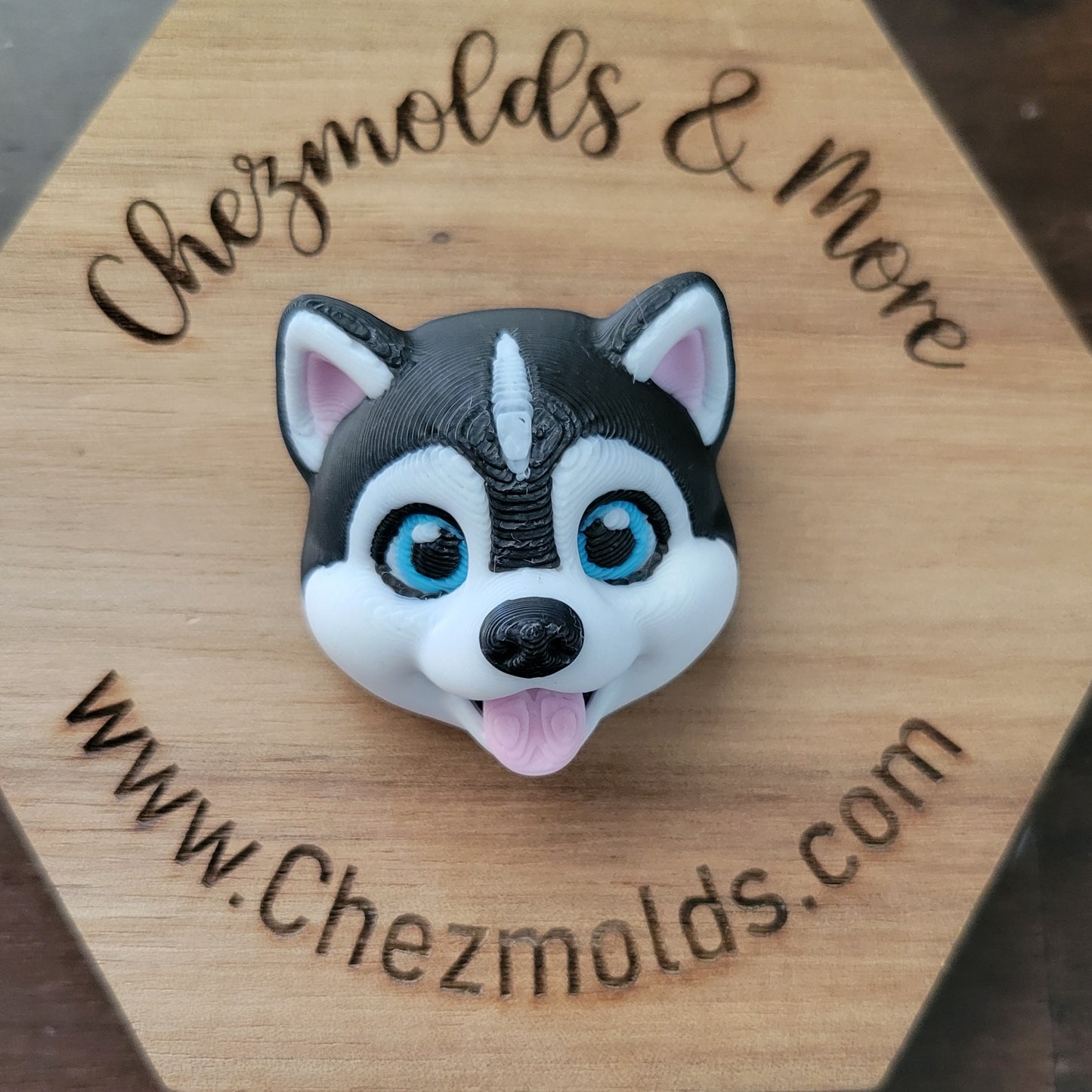 3d printed  3D flatback- Dog collection