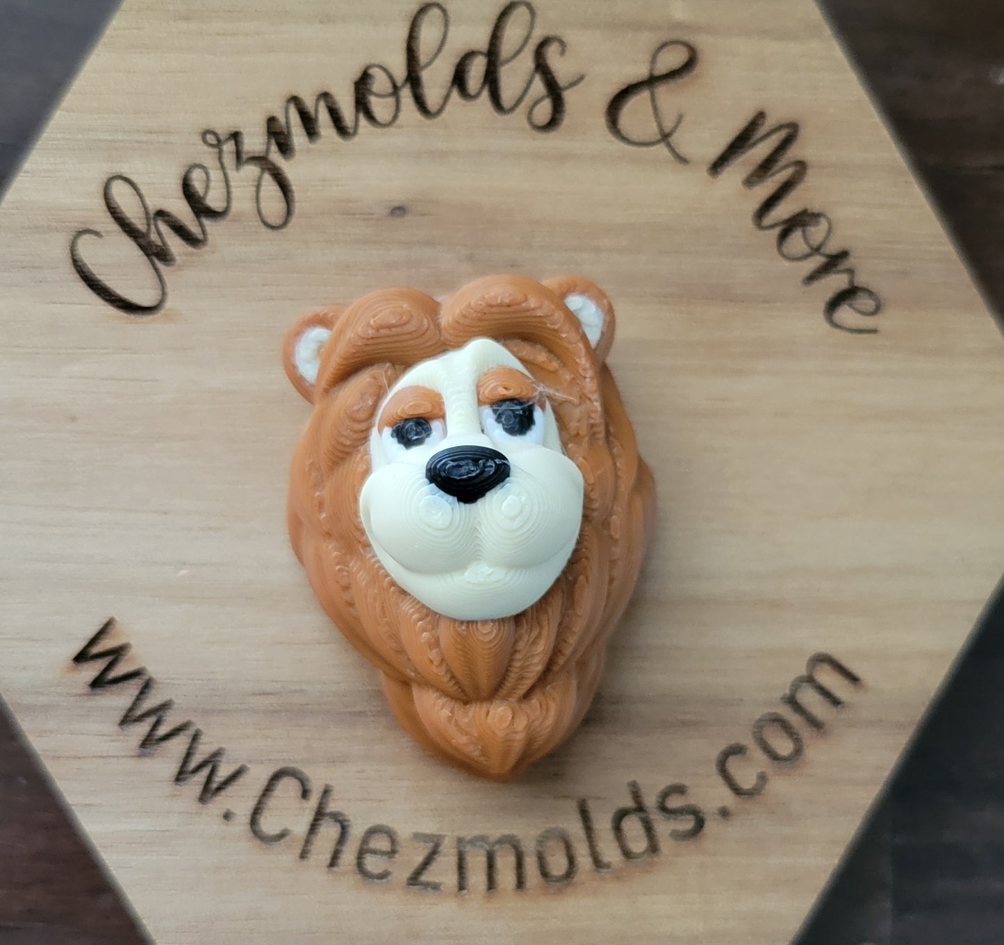 3d printed 3D flatback-lion