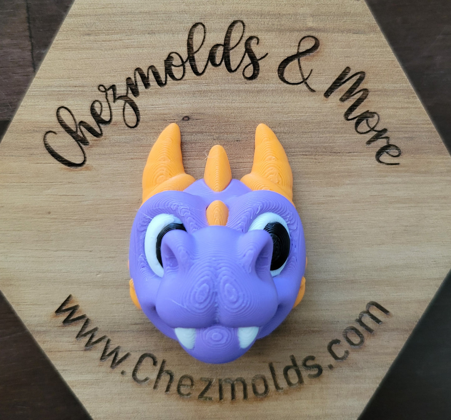 3d printed 3D flatback-dragon