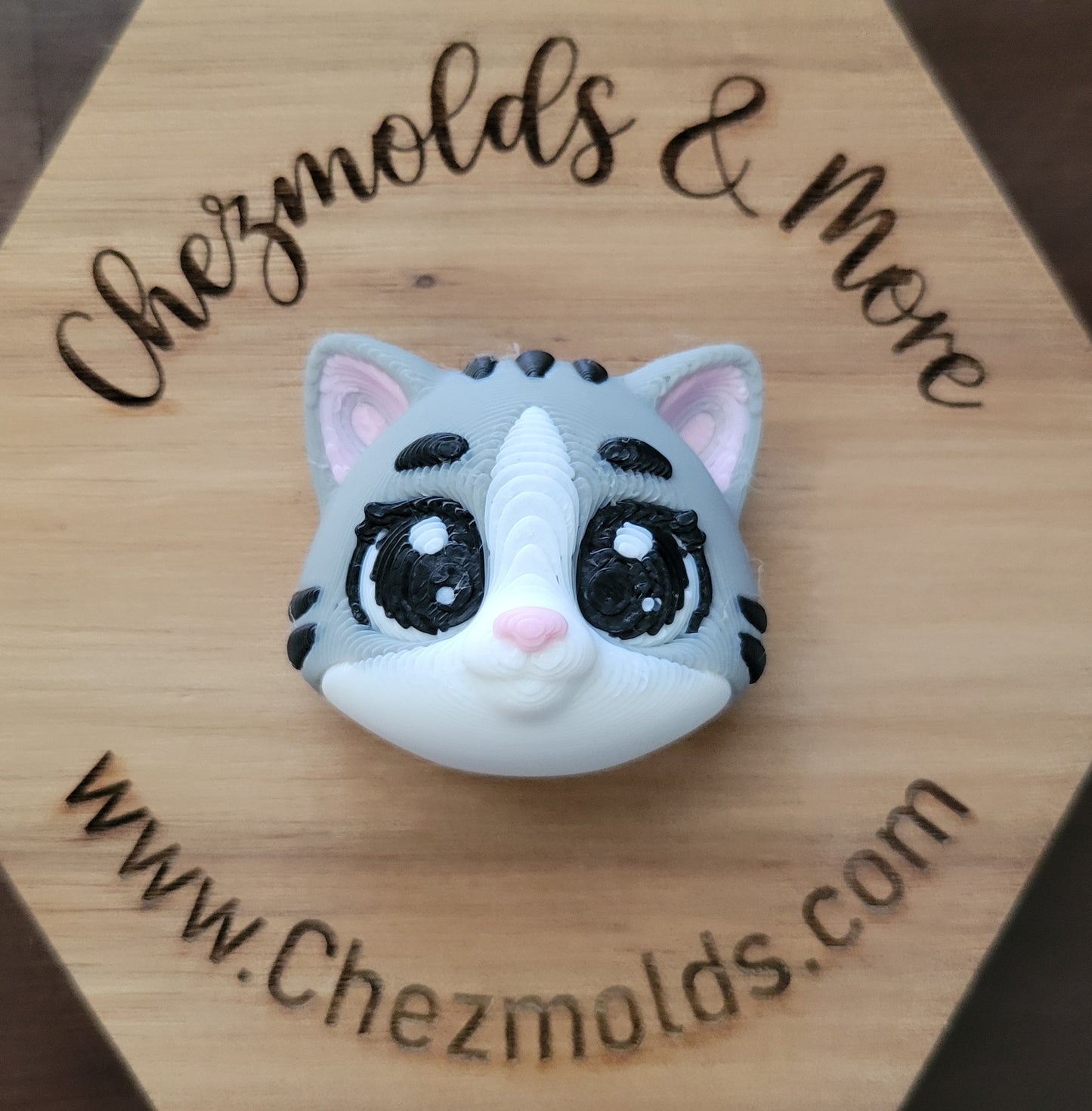 3d printed 3D flatback- cat