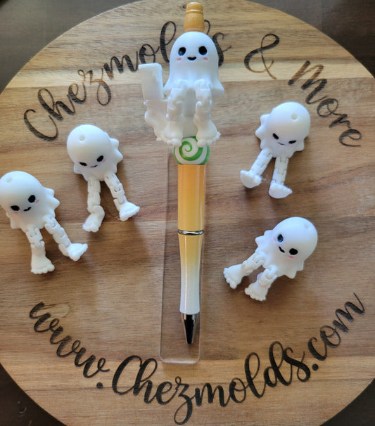 CE 3d printed focal Bead- ghost kicker ( flexy feet)