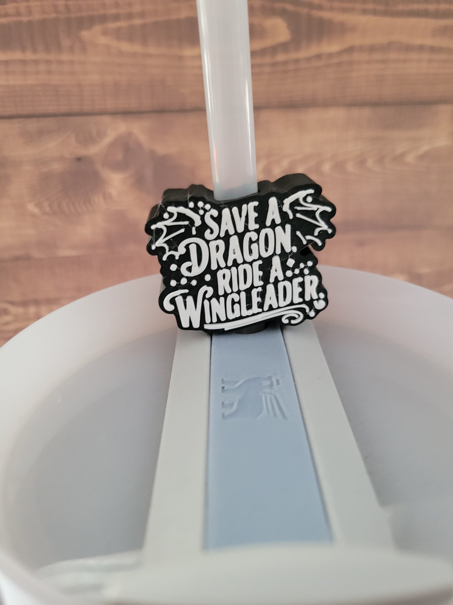 CE 3d printed straw topper- ride a wingleader