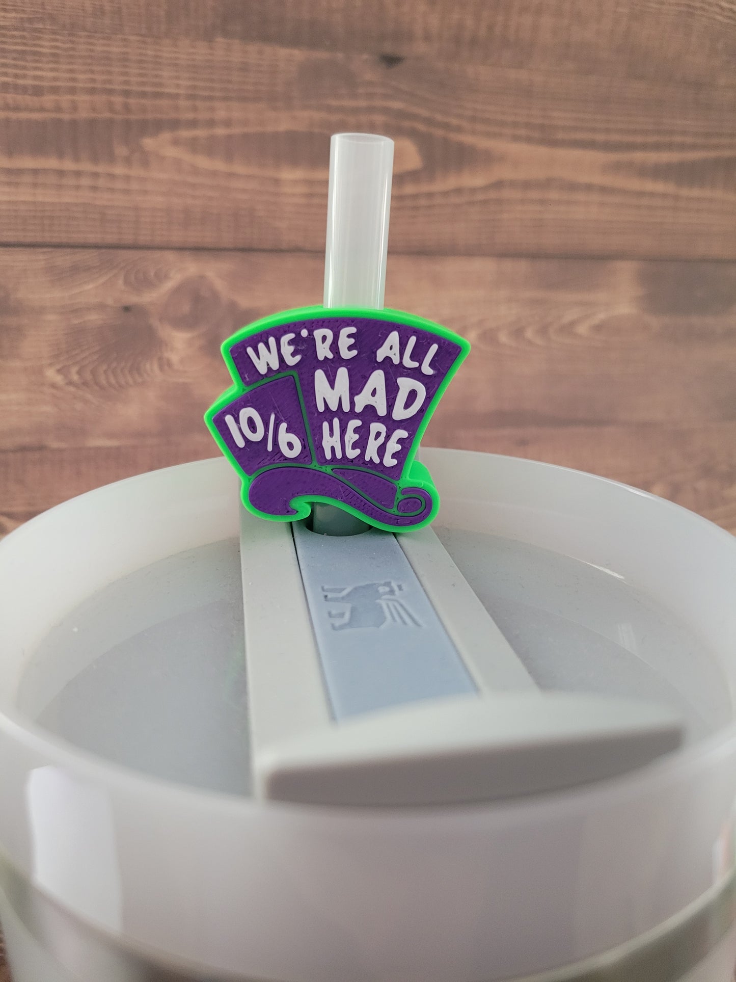 CE 3d printed straw topper- mad here