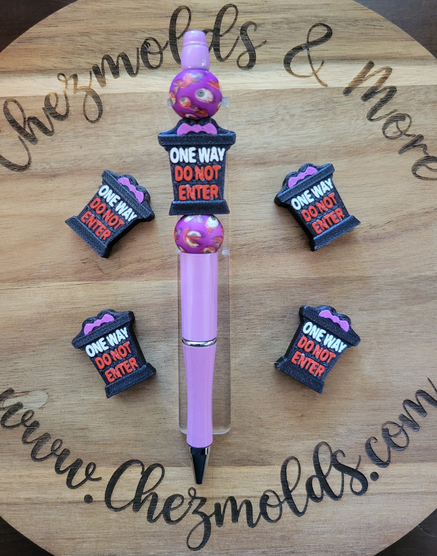 CE 3d printed focal Bead-Tombstones