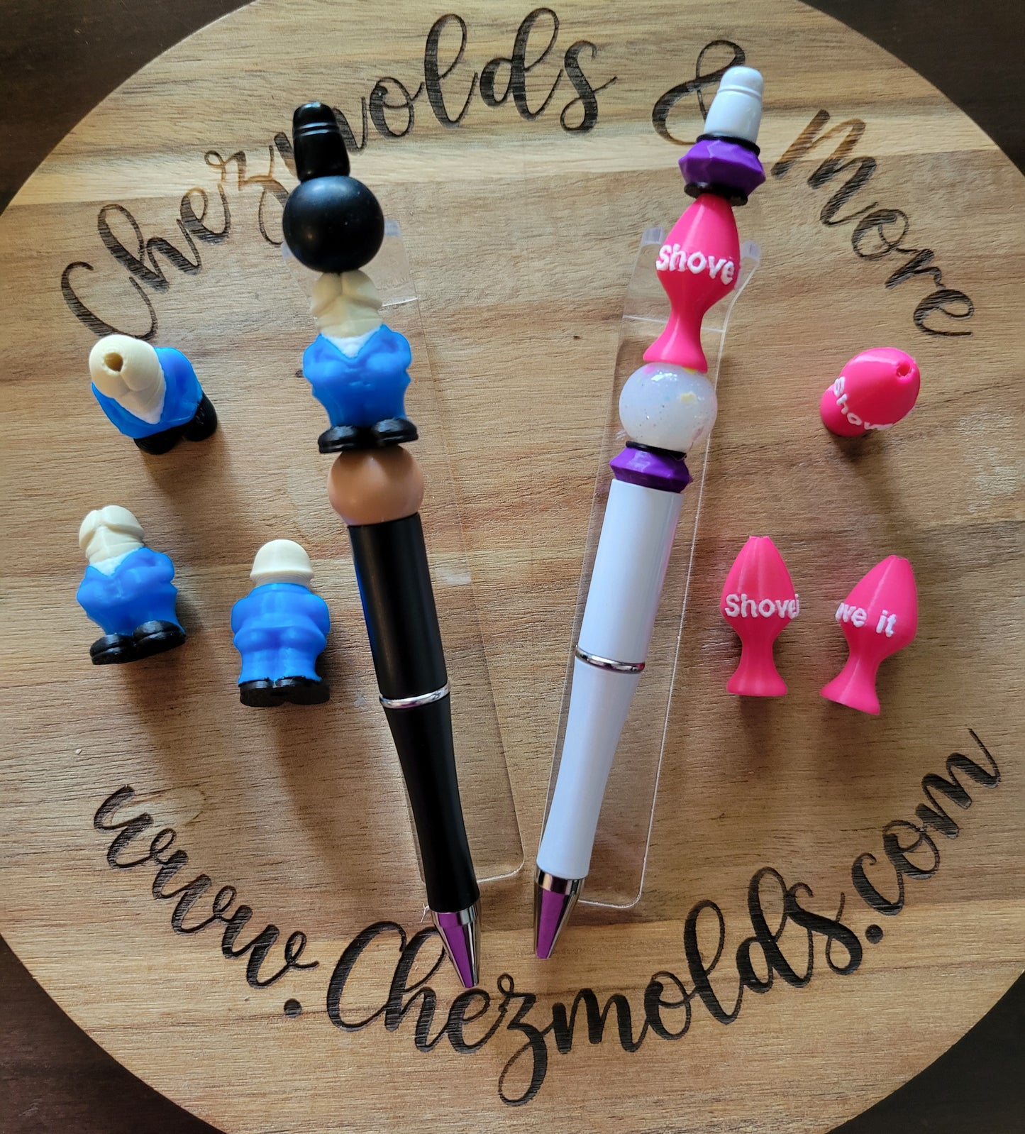 CE 3d printed focal Bead-"after dark "