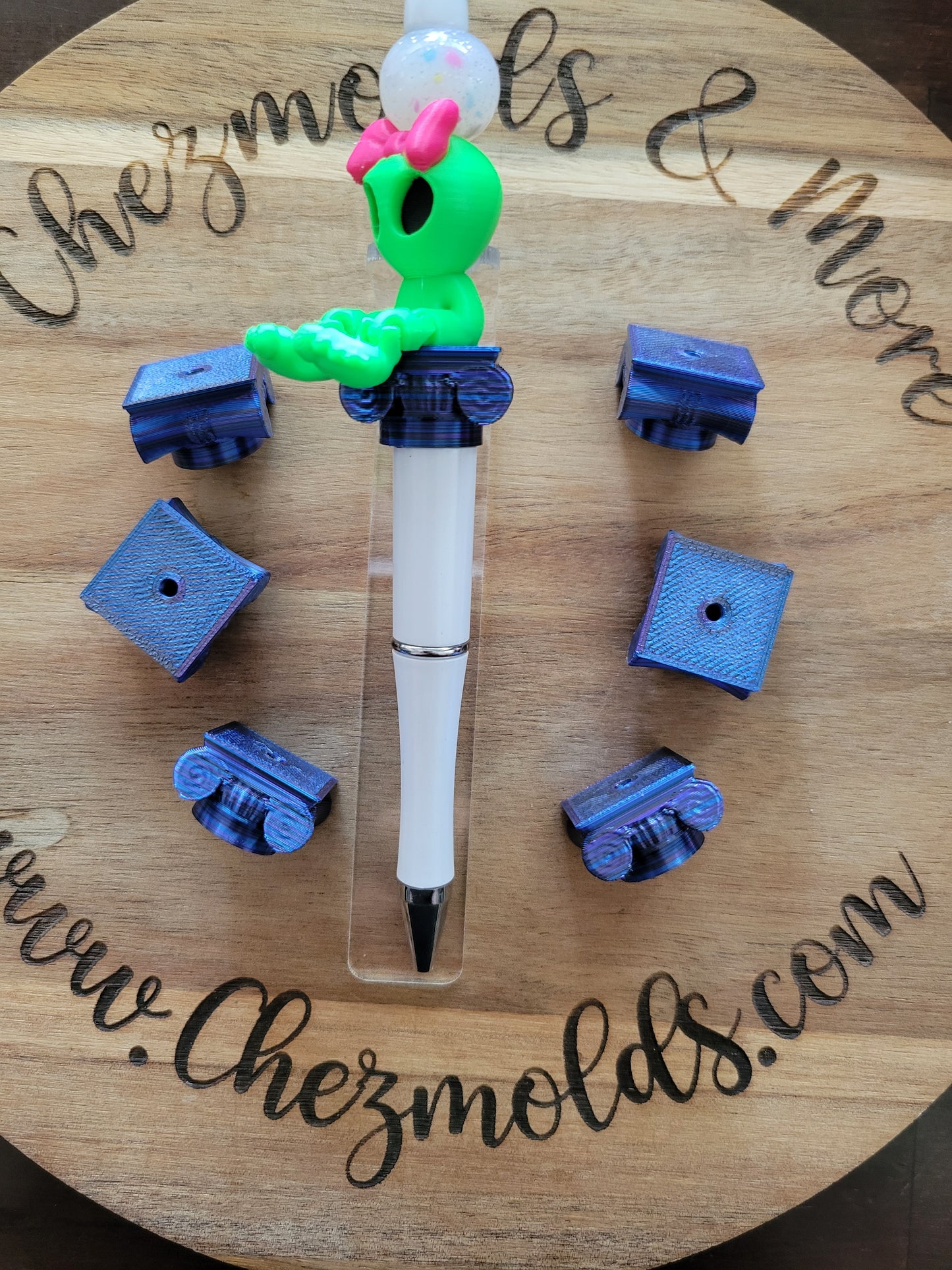 CE 3d printed focal Bead-Pedestal seat