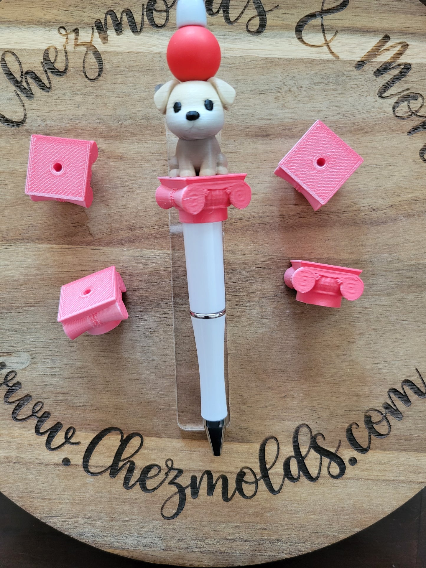 CE 3d printed focal Bead-Pedestal seat