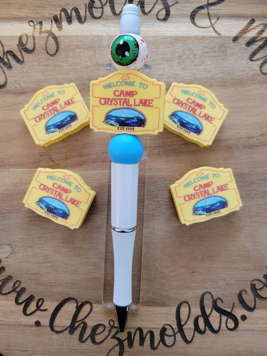 CE 3d printed focal Bead-crystal lake