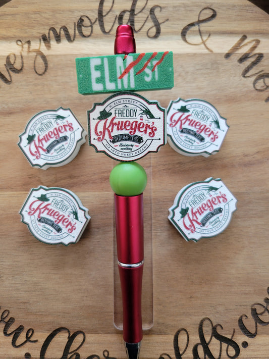 CE 3d printed focal Bead-Krueger teas