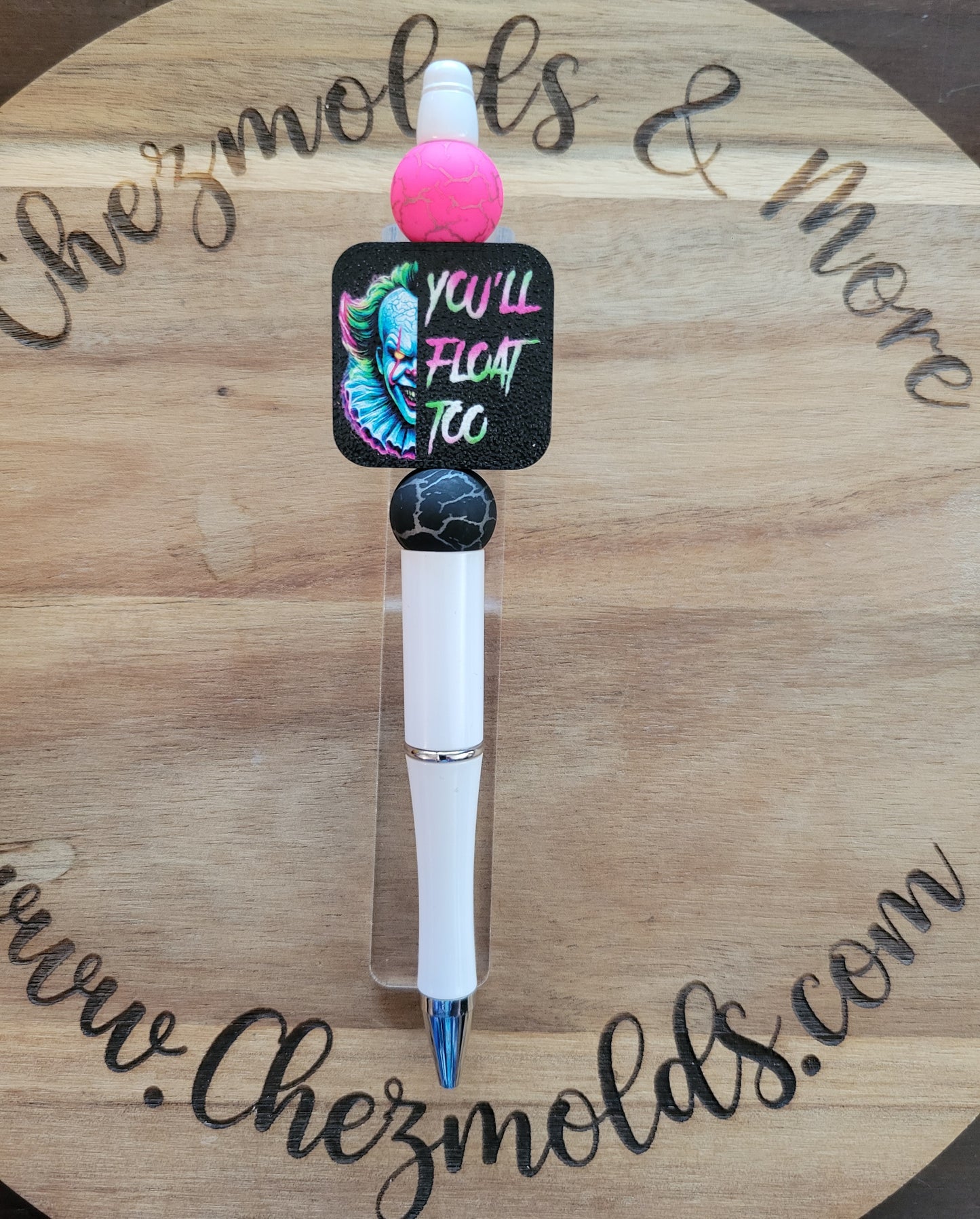 CE 3d printed focal Bead-horror prints