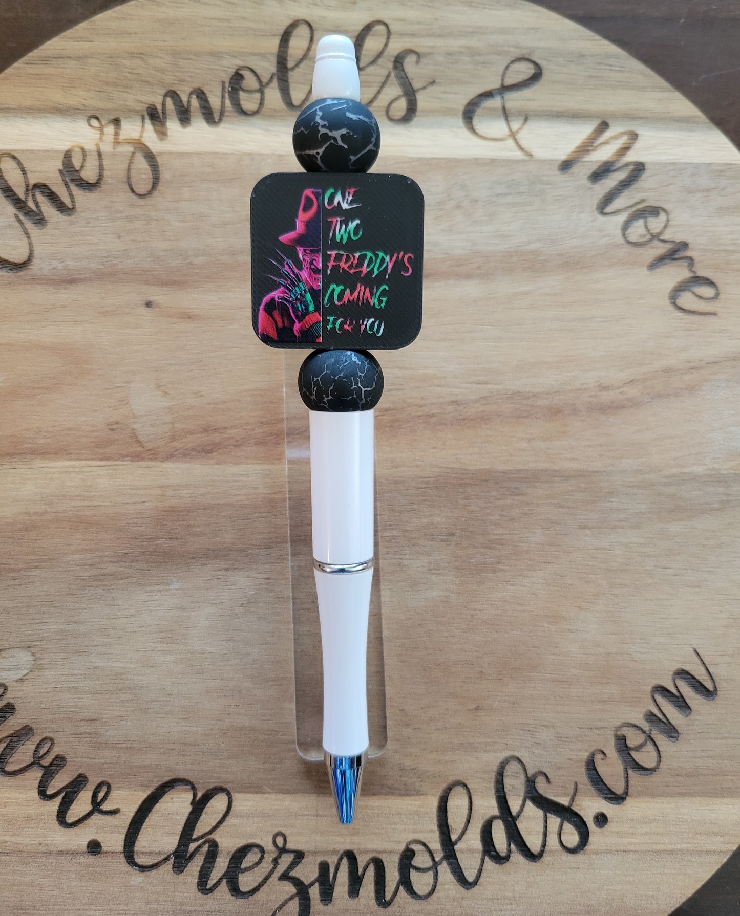 CE 3d printed focal Bead-horror prints