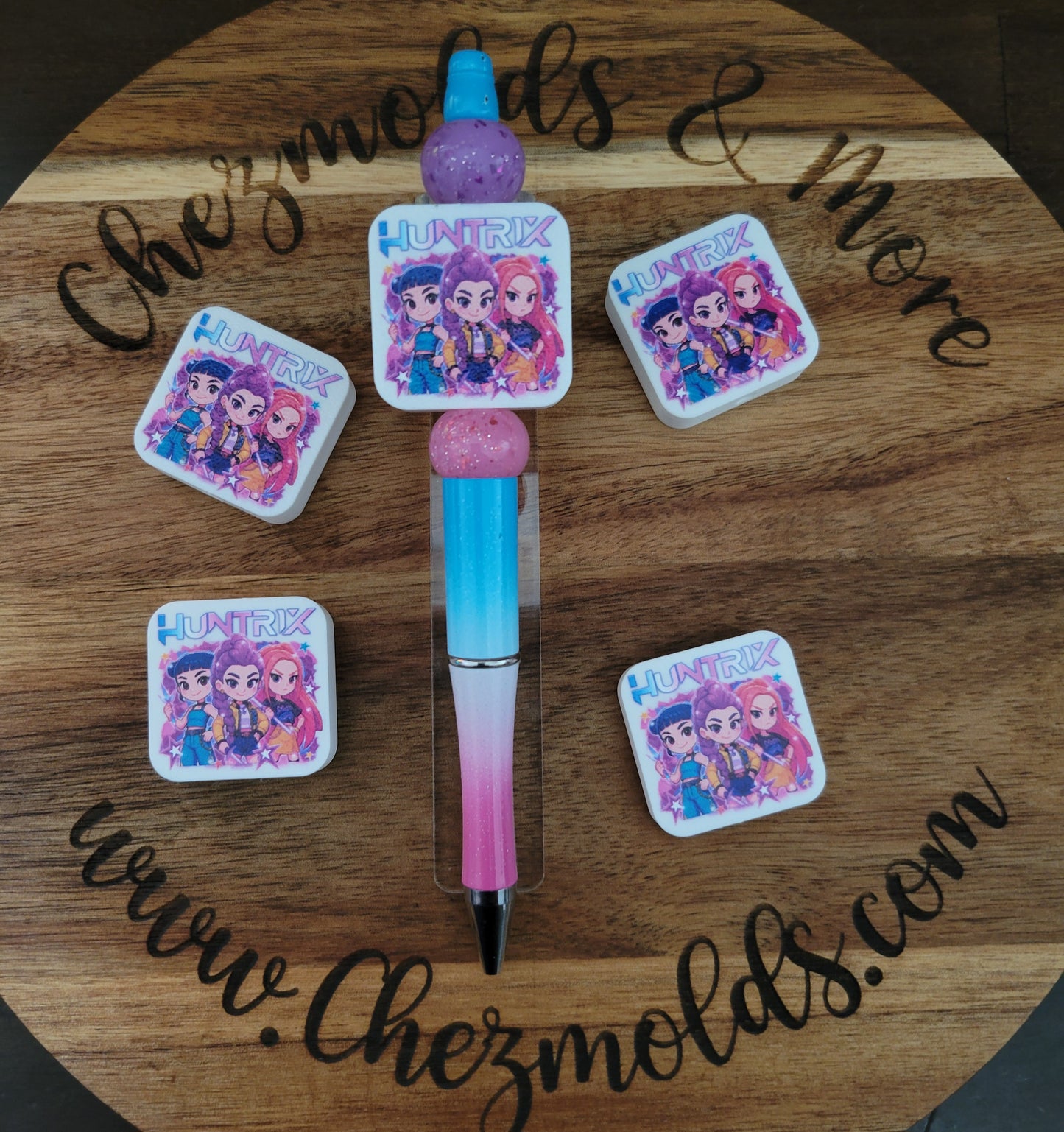 CE 3d printed focal Bead-kpop