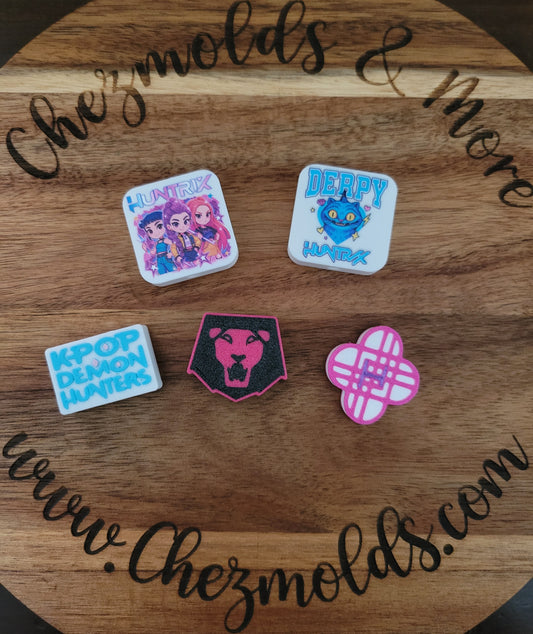 CE 3d printed focal Bead-kpop