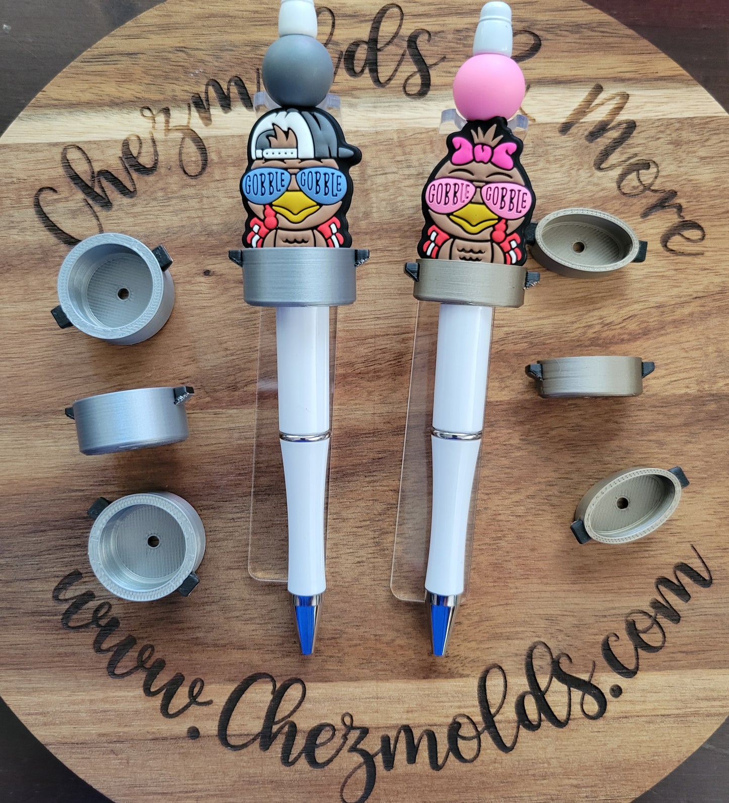 CE 3d printed focal Bead-pots