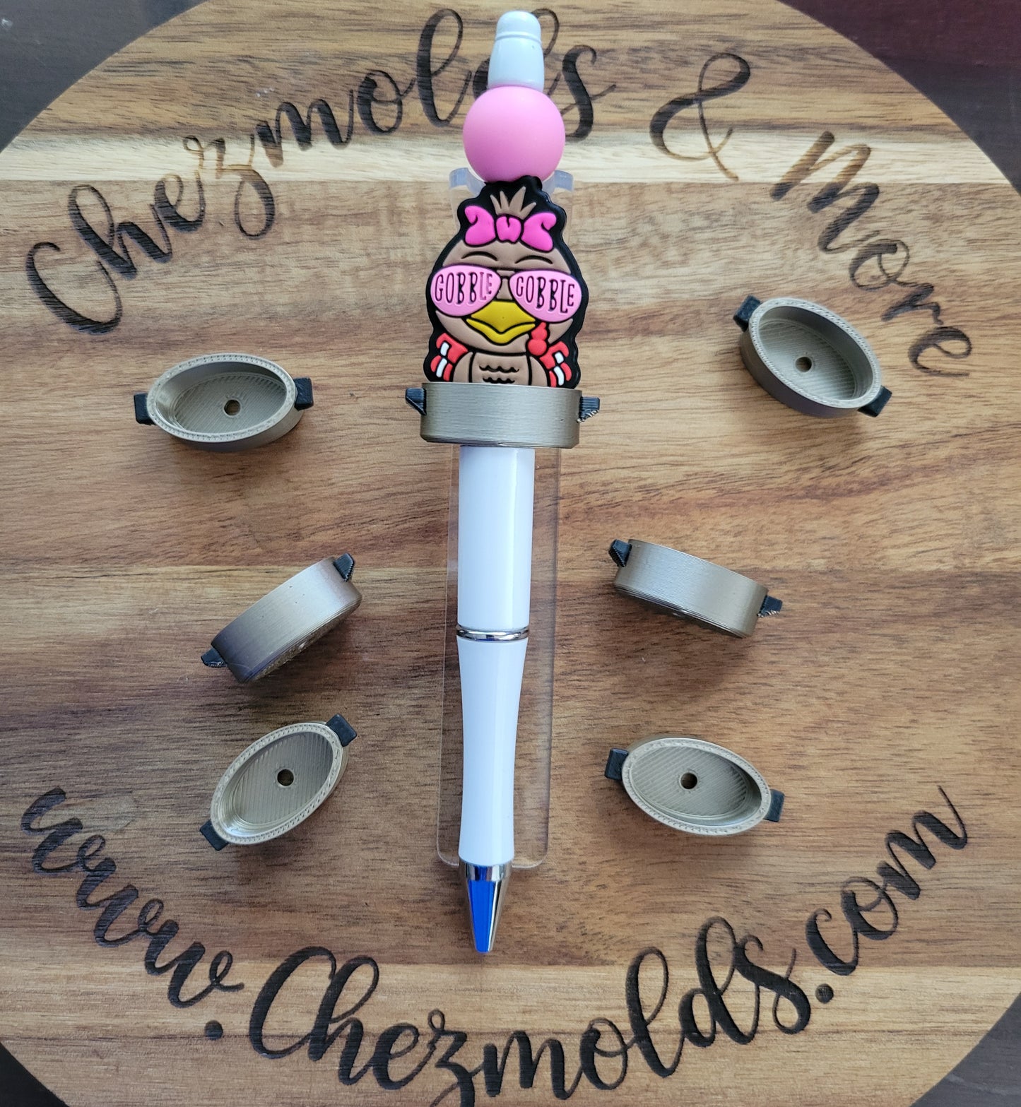 CE 3d printed focal Bead-pots